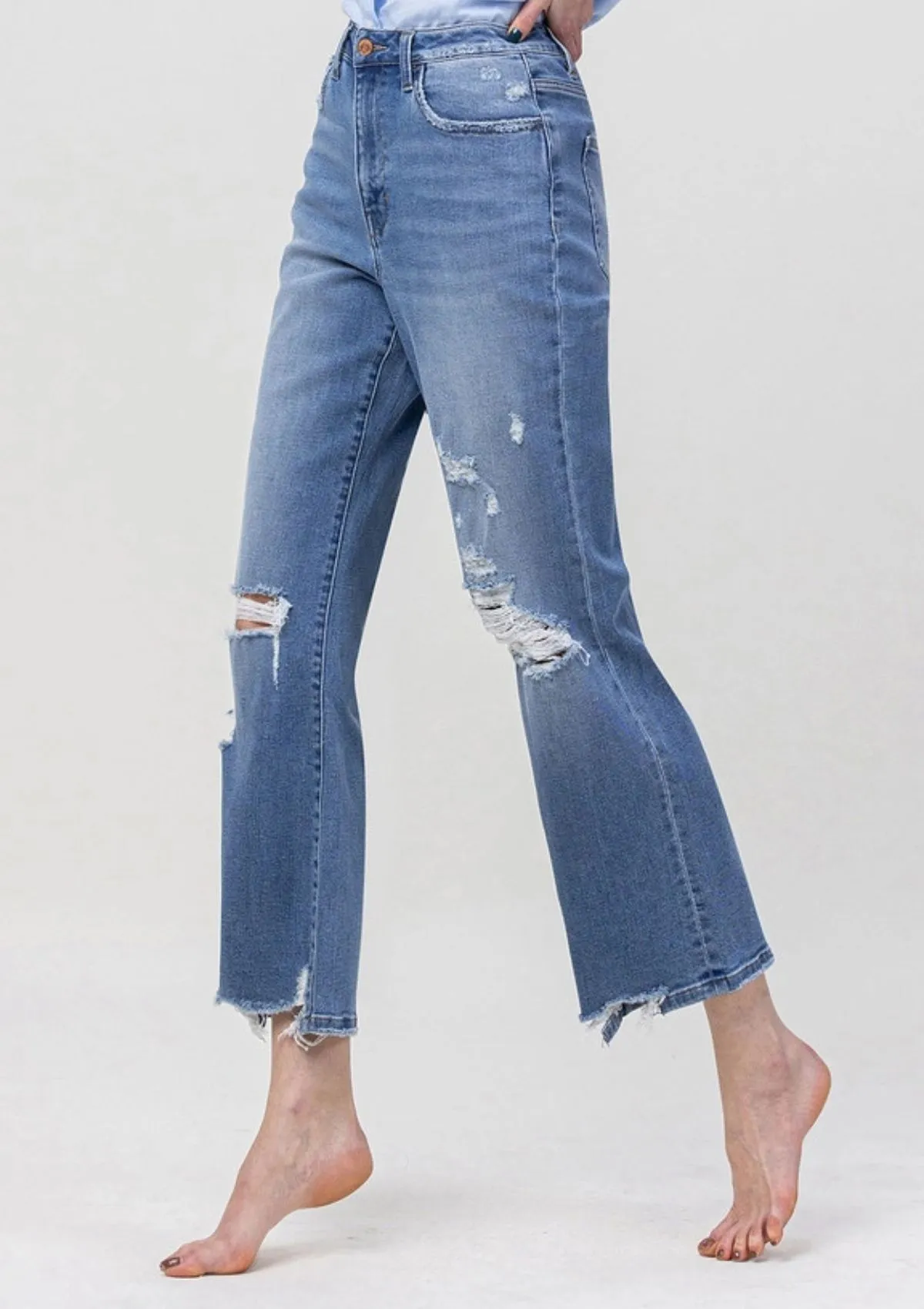 90's Vintage Flare Ankle