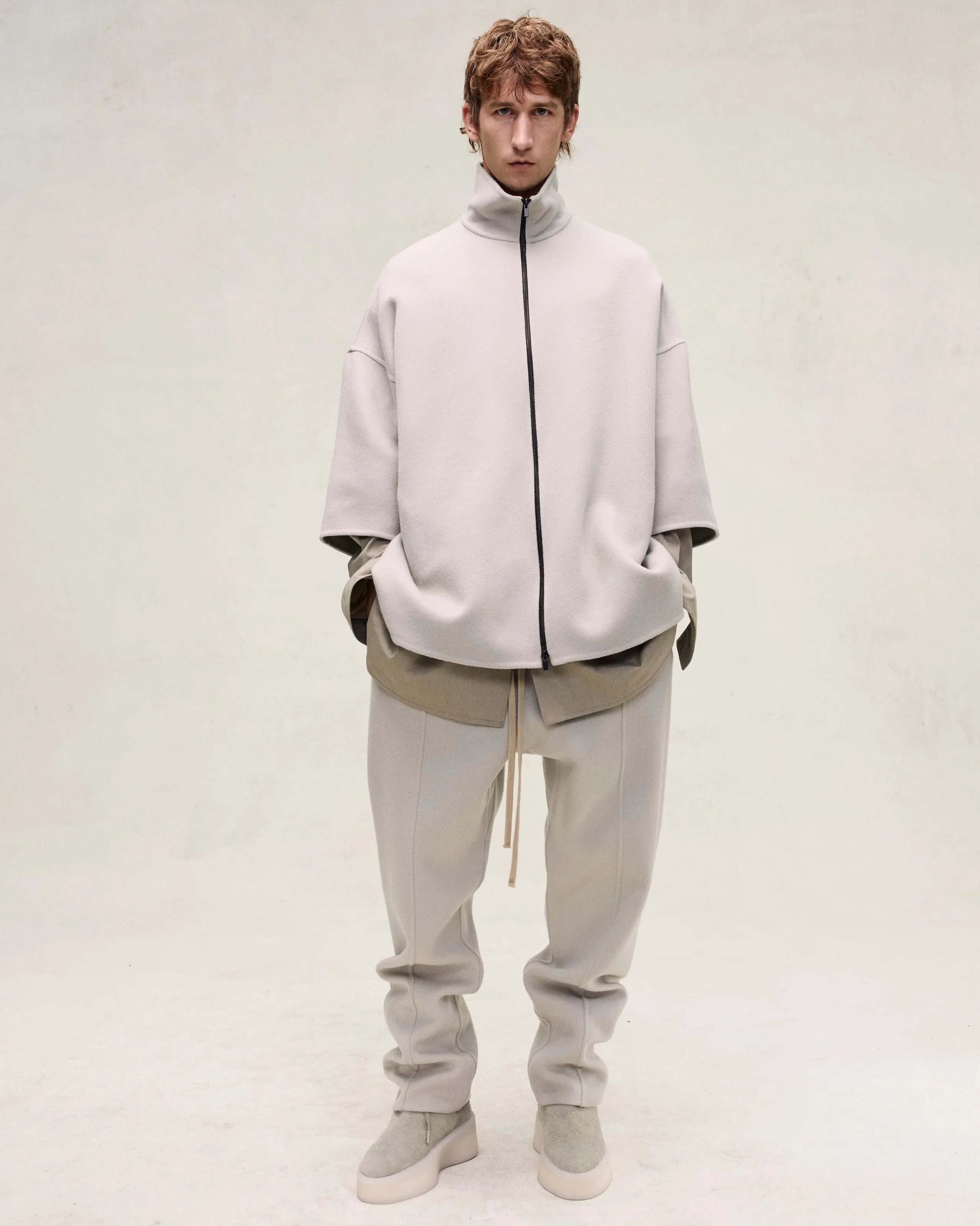 Double Wool Cashmere Forum Pants