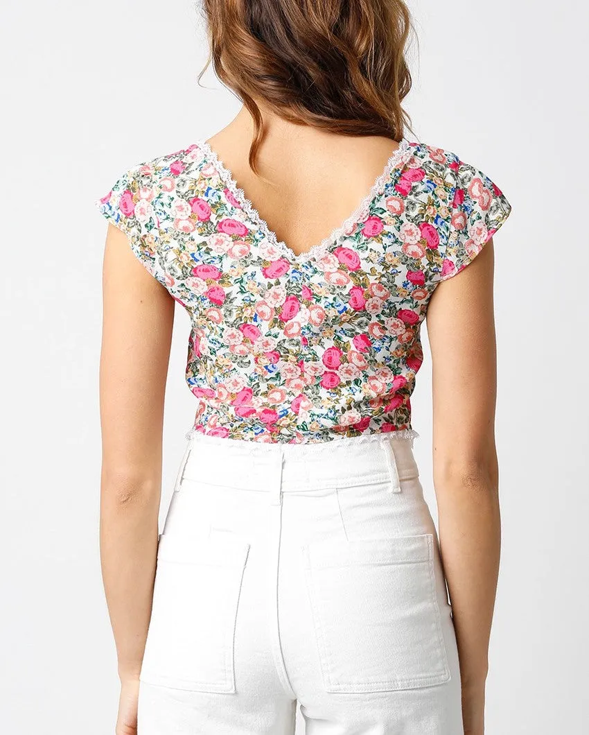 Kamille Split Front Top