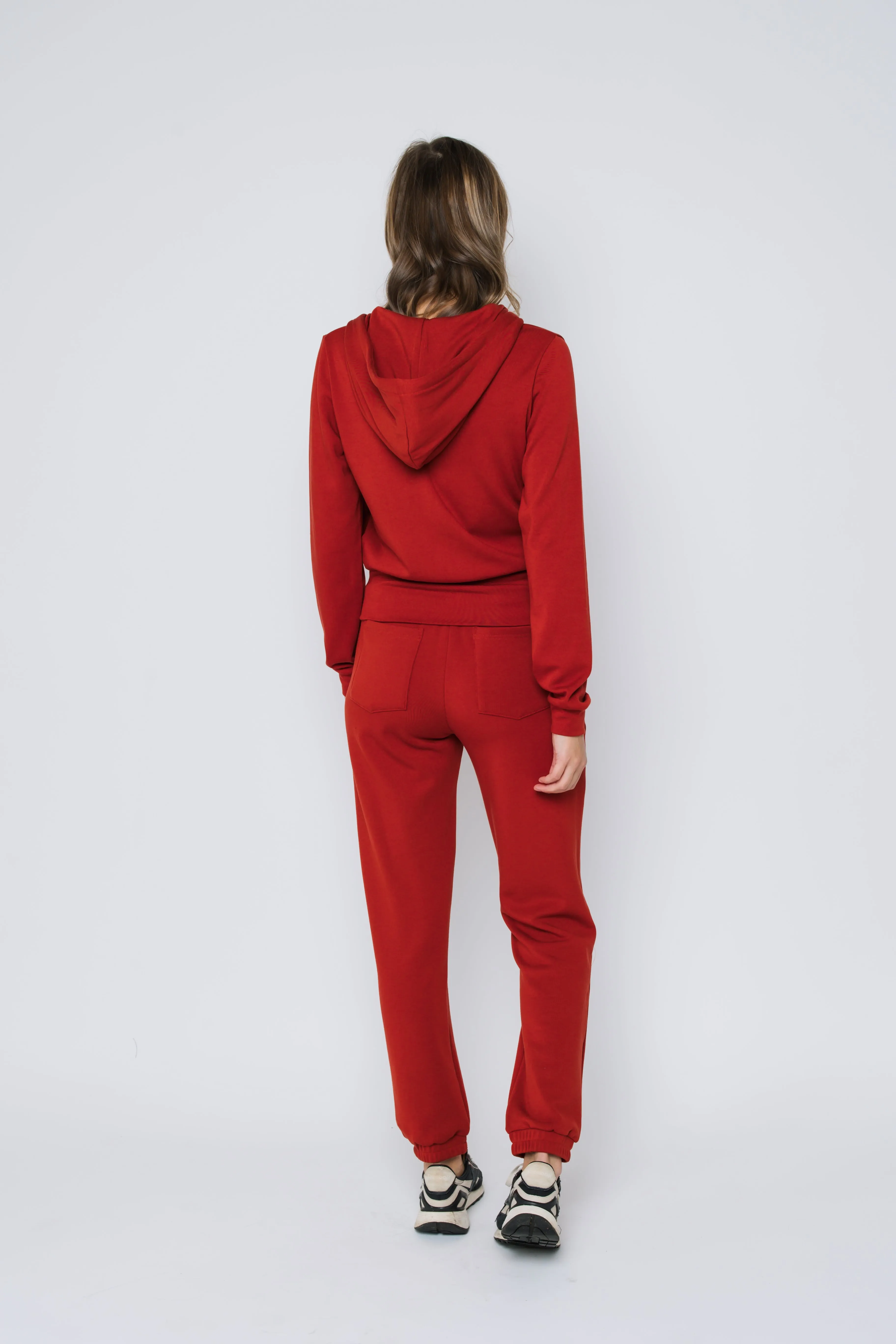 Kelly-Luxe Fleece Zip-Up
