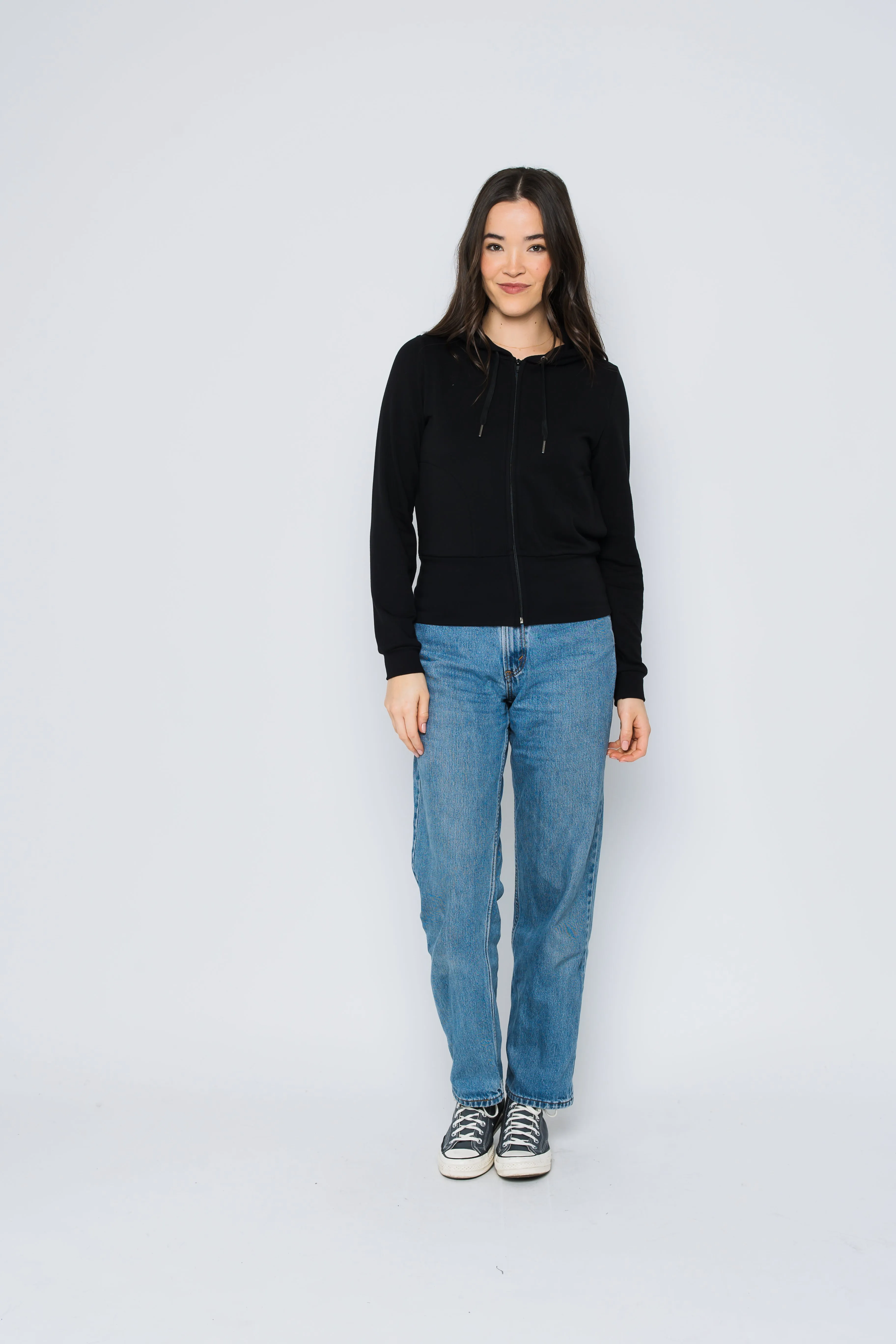 Kelly-Luxe Fleece Zip-Up