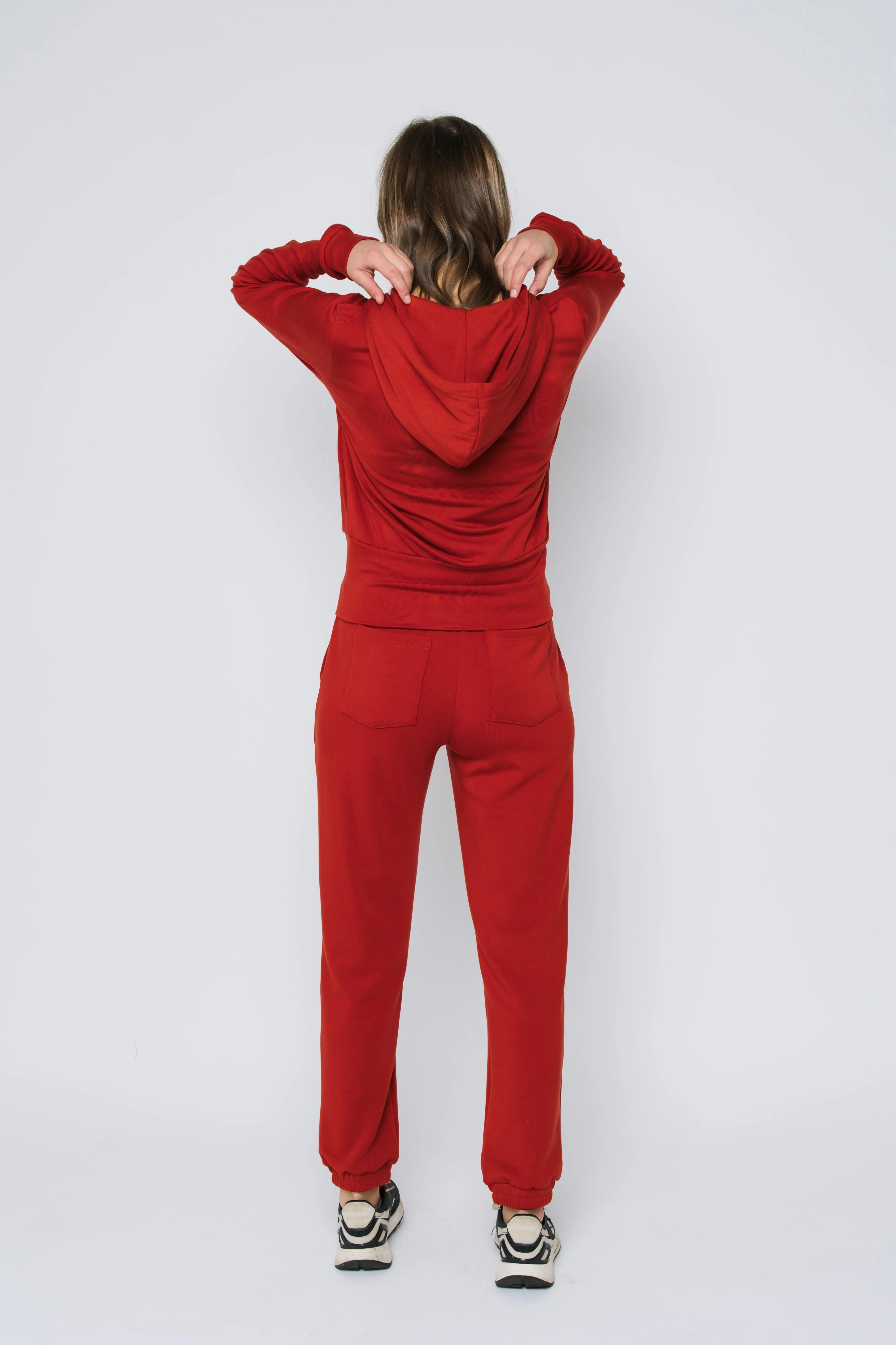 Kelly-Luxe Fleece Zip-Up