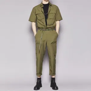 Summer Short Sleeve Casual Overall