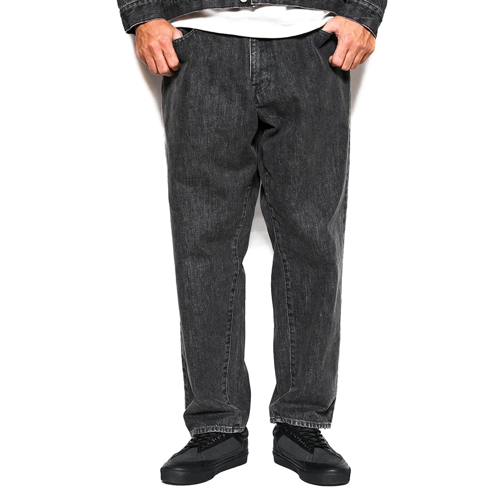 VINTAGE REPRODUCT WIDE SILHOUETTE DENIM PANTS ＜UB＞