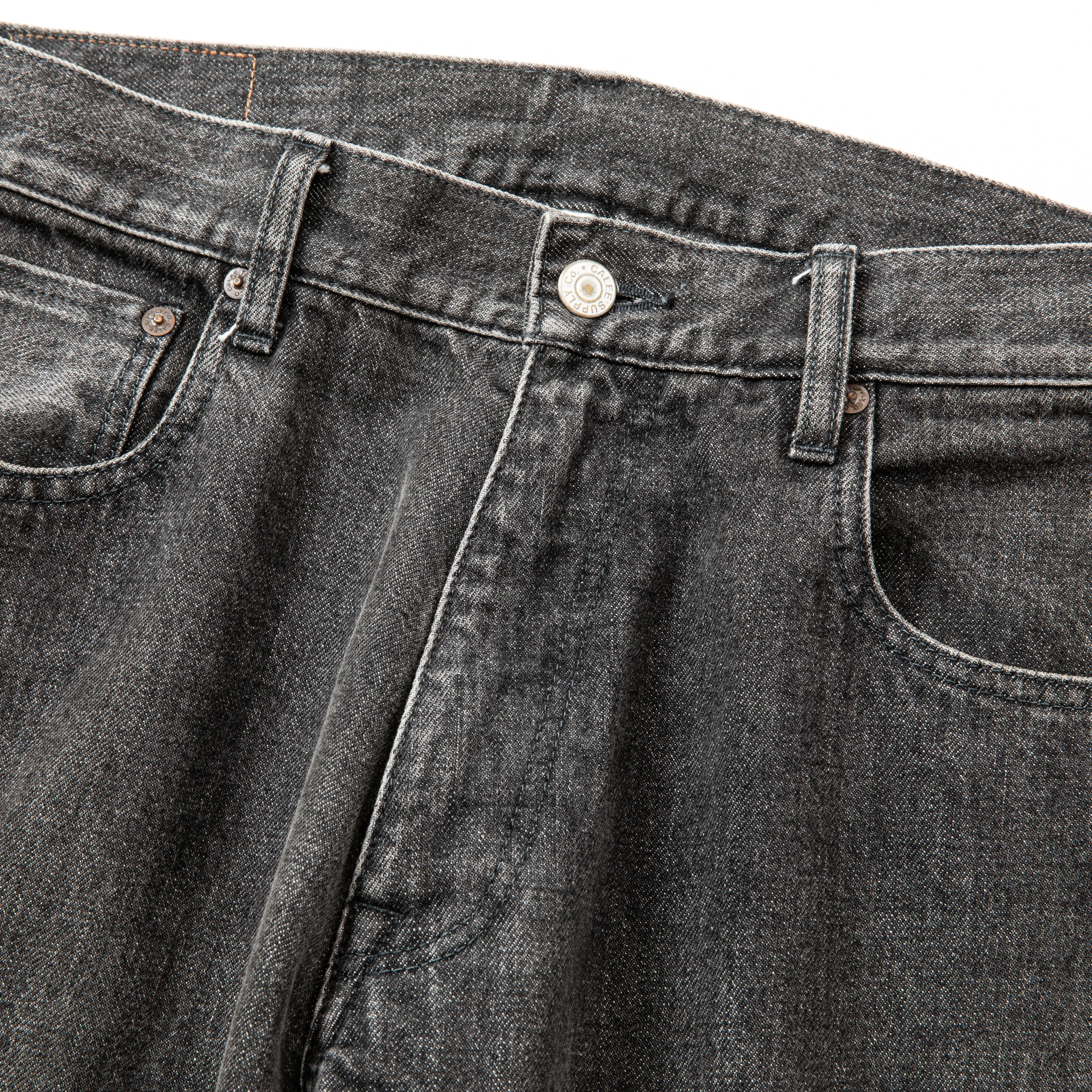 VINTAGE REPRODUCT WIDE SILHOUETTE DENIM PANTS ＜UB＞