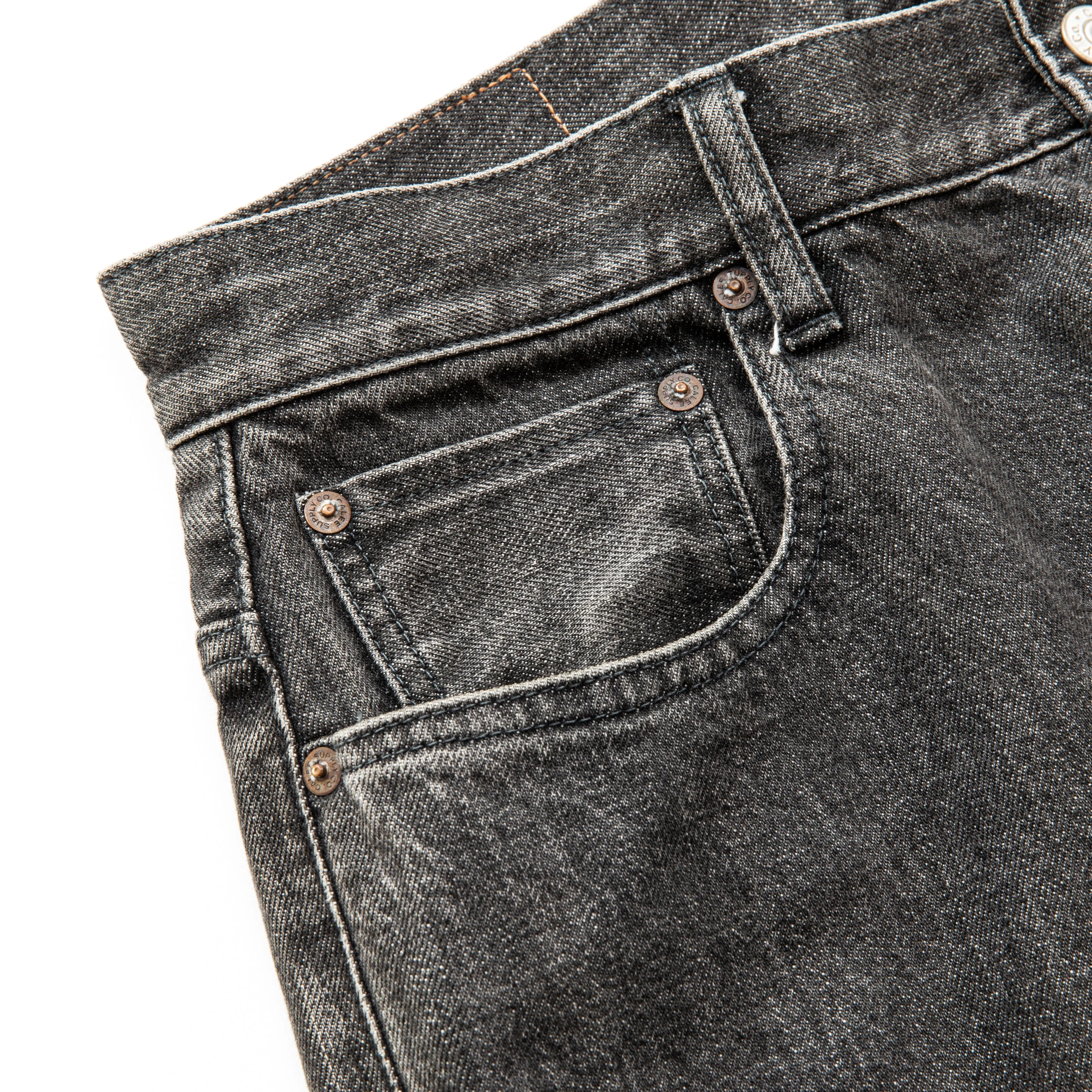 VINTAGE REPRODUCT WIDE SILHOUETTE DENIM PANTS ＜UB＞